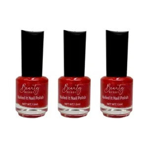 3x Beauty Buddy Nailed It Nail Polish 05 Gravity Beckons 13ml