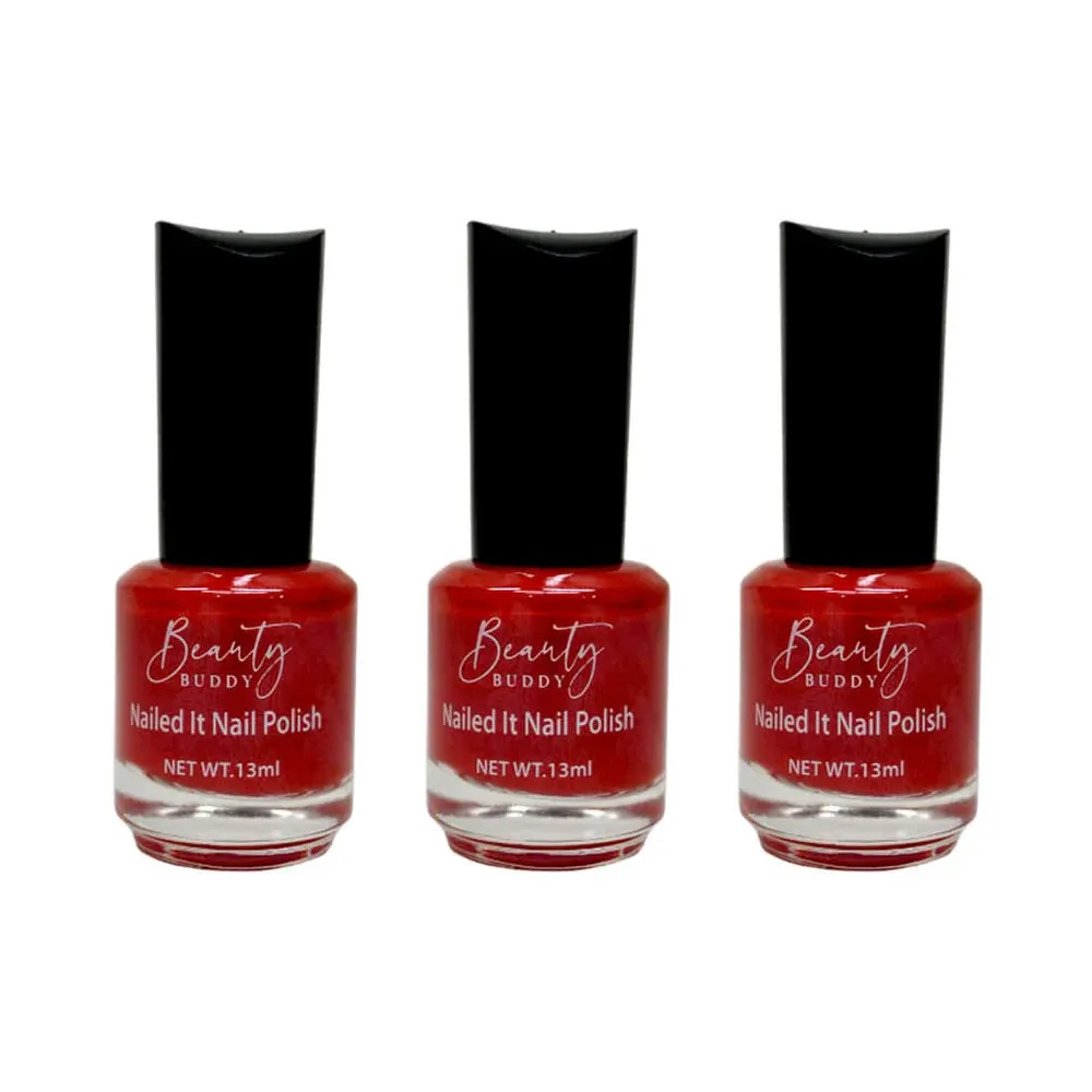 3x Beauty Buddy Nailed It Nail Polish 05 Gravity Beckons 13ml