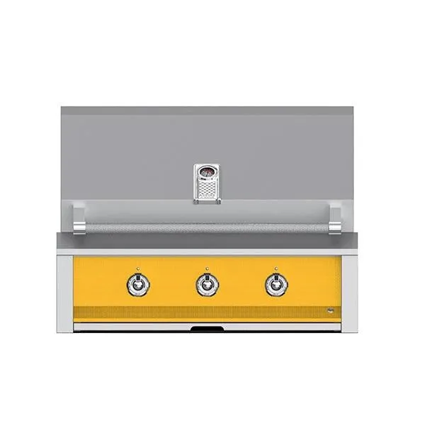 Aspire by Hestan 36" LP Grill, Built In, with 2 Tubular U-Burner and 1 Sear Burner