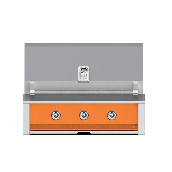 Aspire by Hestan 36" LP Grill, Built In, with 2 Tubular U-Burner and 1 Sear Burner