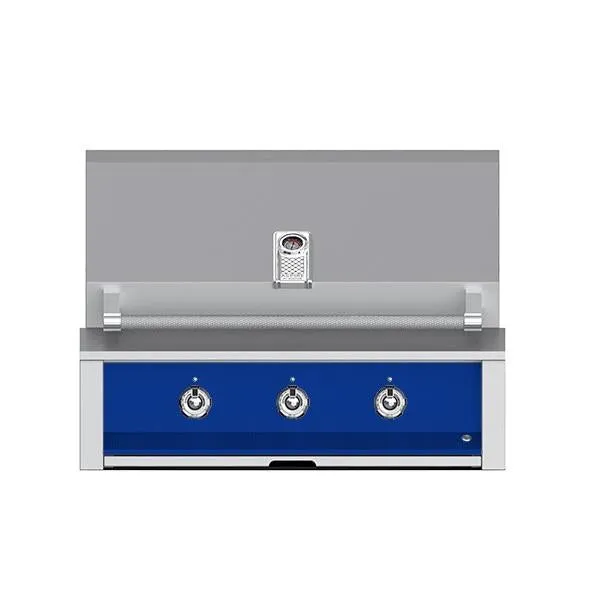 Aspire by Hestan 36" LP Grill, Built In, with 2 Tubular U-Burner and 1 Sear Burner