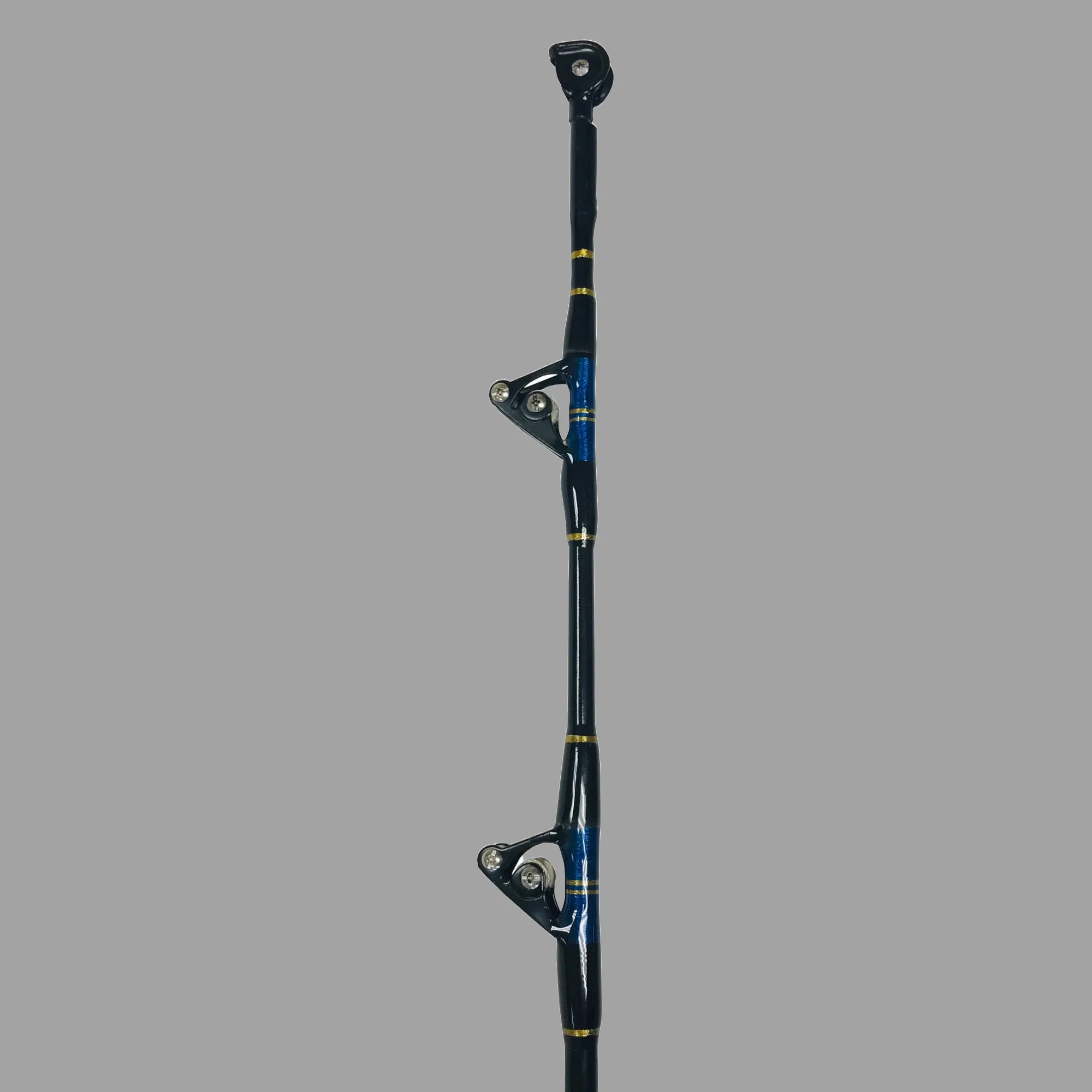 Black & Blue Roller Guide Boat Rod