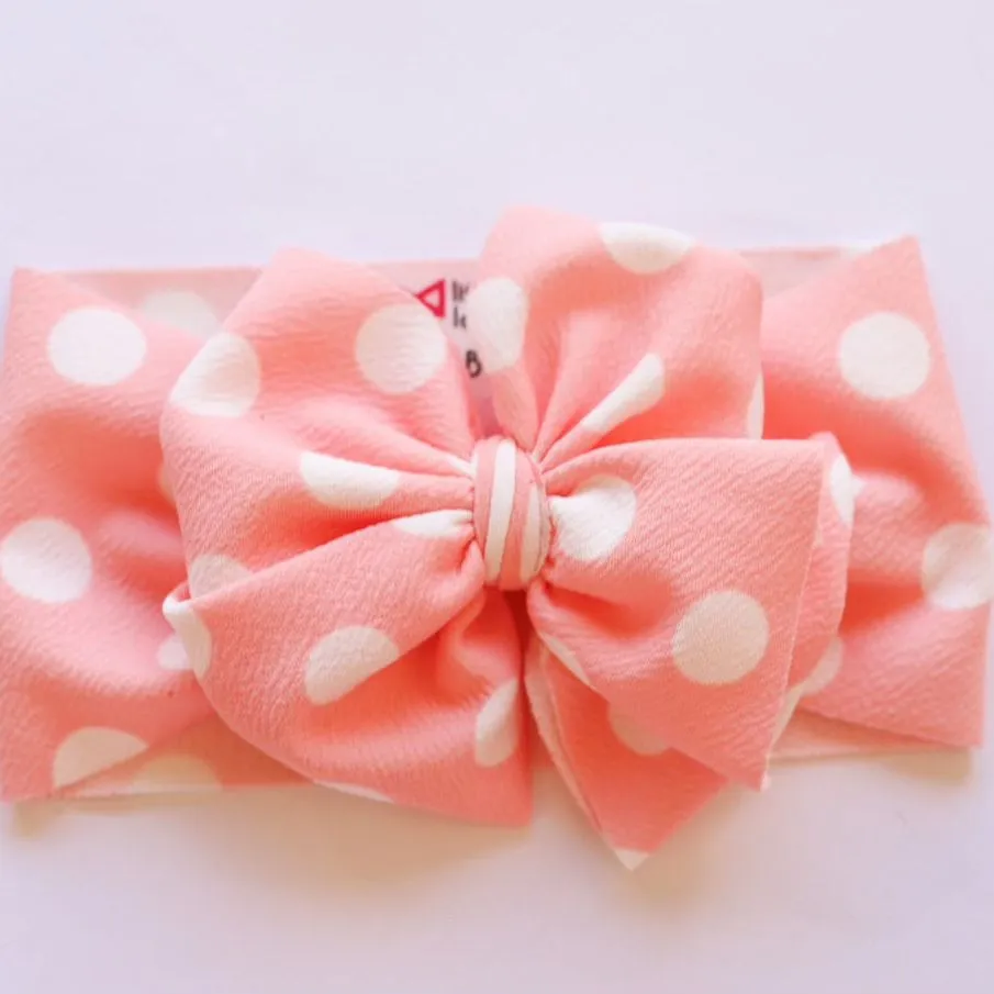 Blush Dots Headwrap
