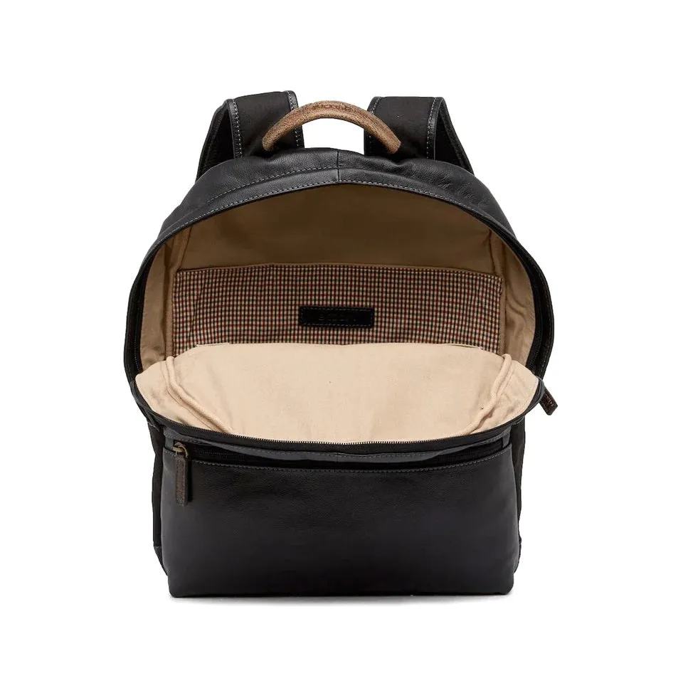 Boconi Garth Slim Leather Backpack