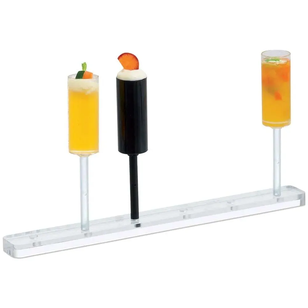 Comatec Clear Mini Push Up Stand 6 Holes