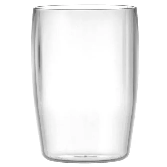 Comatec Clear Plastic Tulip Glass 5 oz