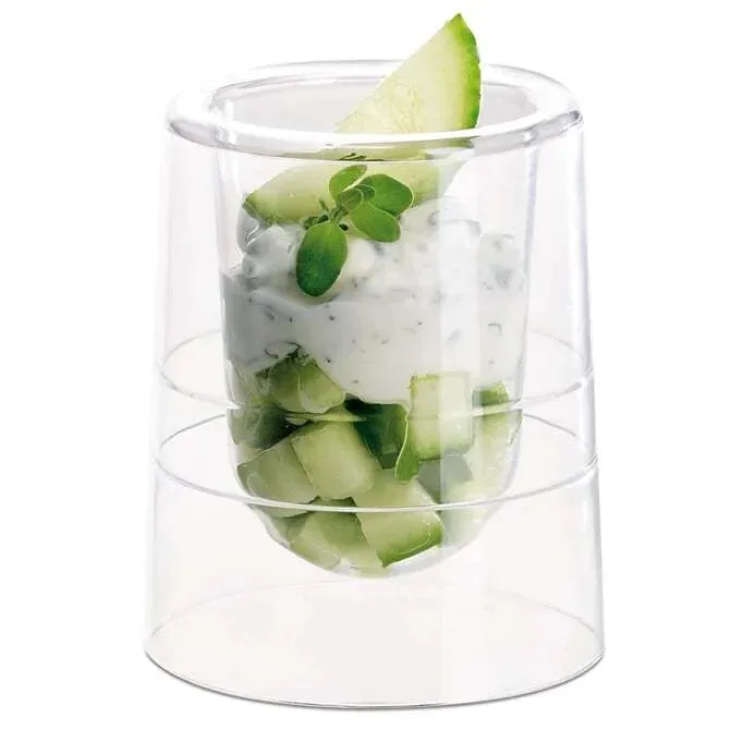 Comatec Double Wall Aperitif Glass - 2.5oz - Pack of 200