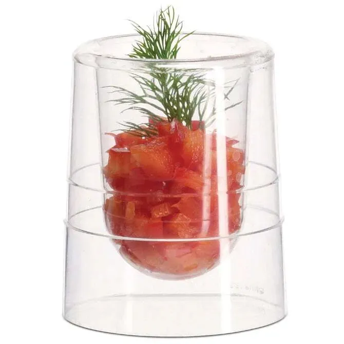 Comatec Double Wall Aperitif Glass - 2.5oz - Pack of 200