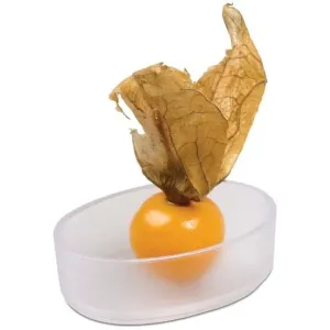 Comatec Frosted Mini Oval Dish 1 ounce