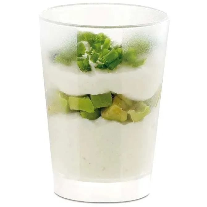 Comatec Mini Glass Clear/Frosted - 2 oz.