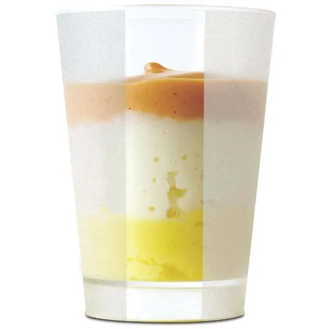 Comatec Mini Glass Clear/Frosted - 2 oz.
