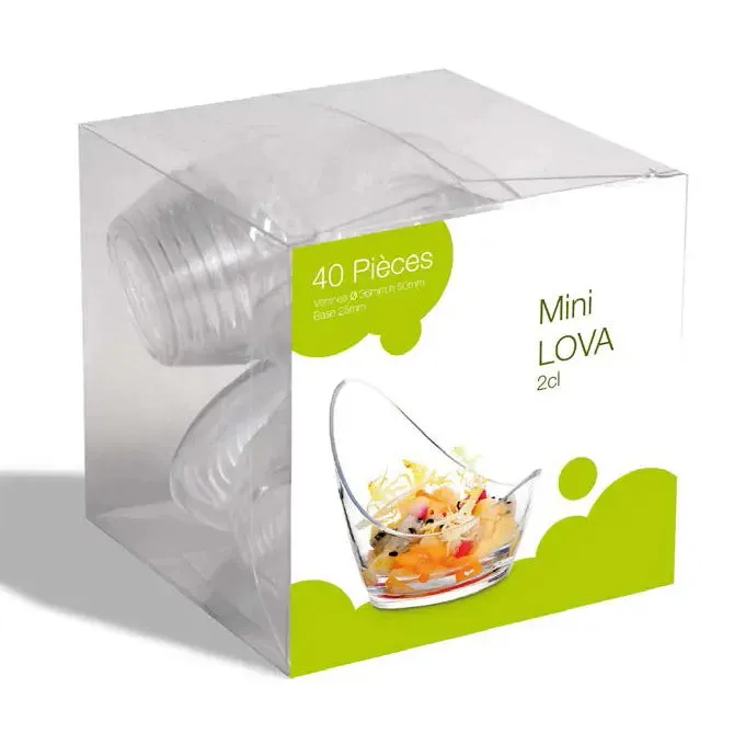 Comatec Mini Lova Dish - 40 Pieces