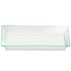 Comatec Rectangular Appetizer Plate Sea Green 5 x 2.25 inch