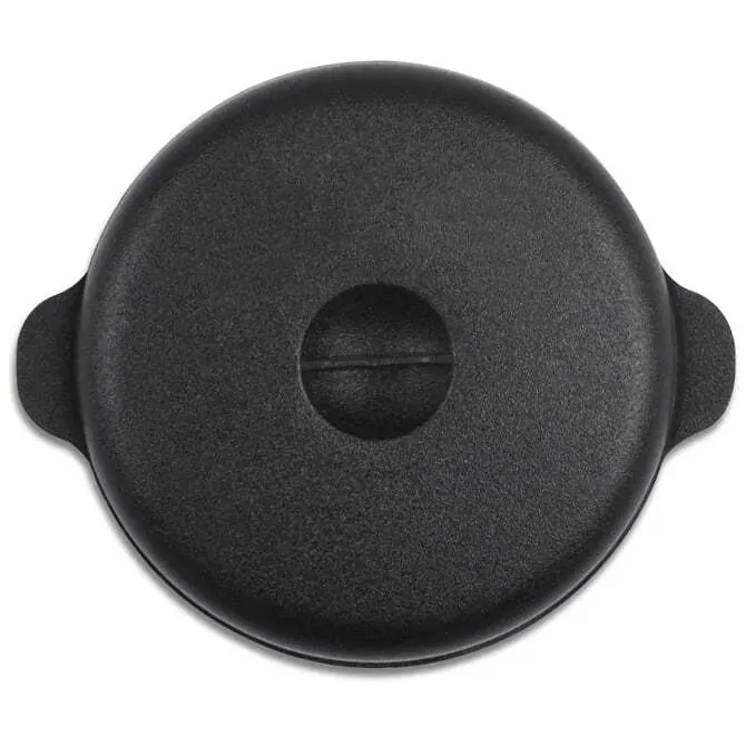 Comatec Round Cocotte with Lid  Microwaveable 2.75 inch Diameter