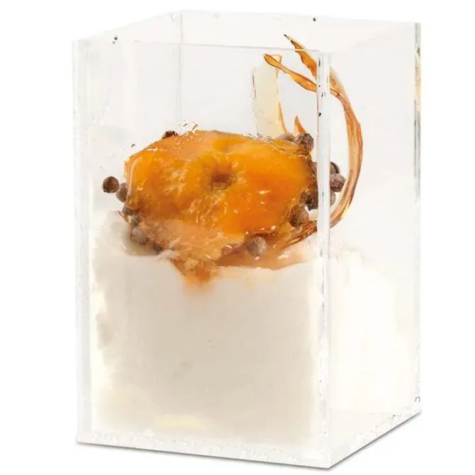Comatec Square Stackable Glass - 2.5oz