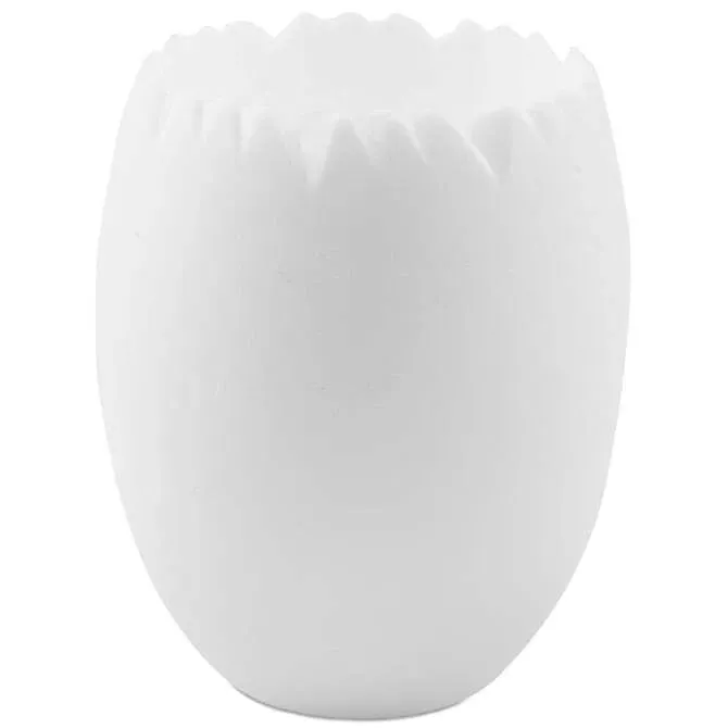 Comatec White Egg Cup 2 oz; 1.5 inch Dia; 2.25 H