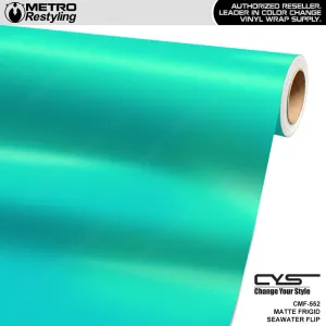 CYS Matte Frigid Seawater Flip Vinyl Wrap | CMF-552