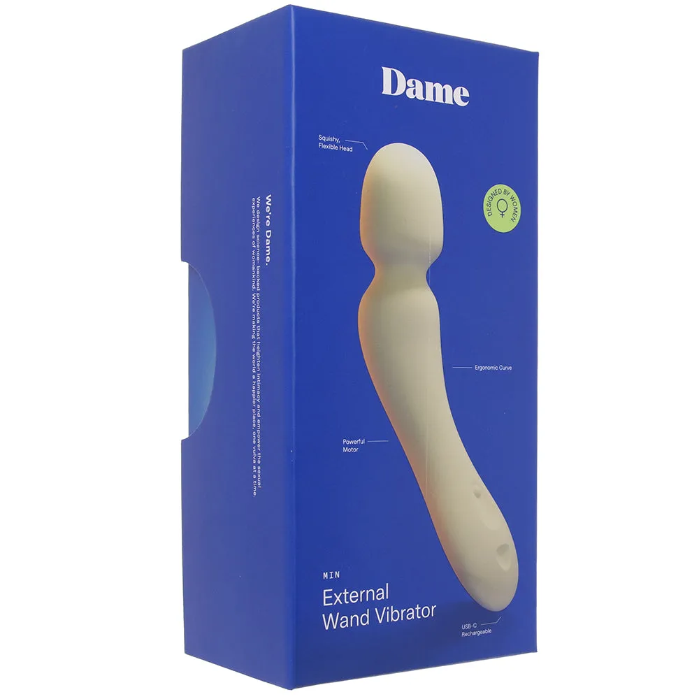 Dame Min External Wand Vibe in Butter