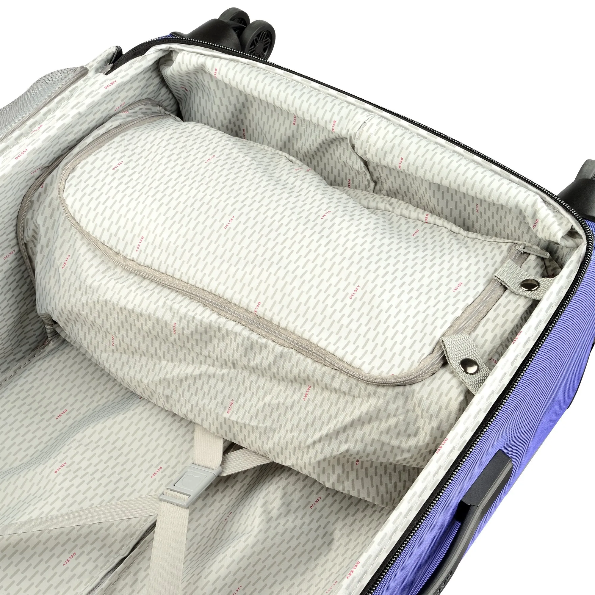 DELSEY Paris Cruise Softside 21" 4-Wheel Carry-On Luggage
