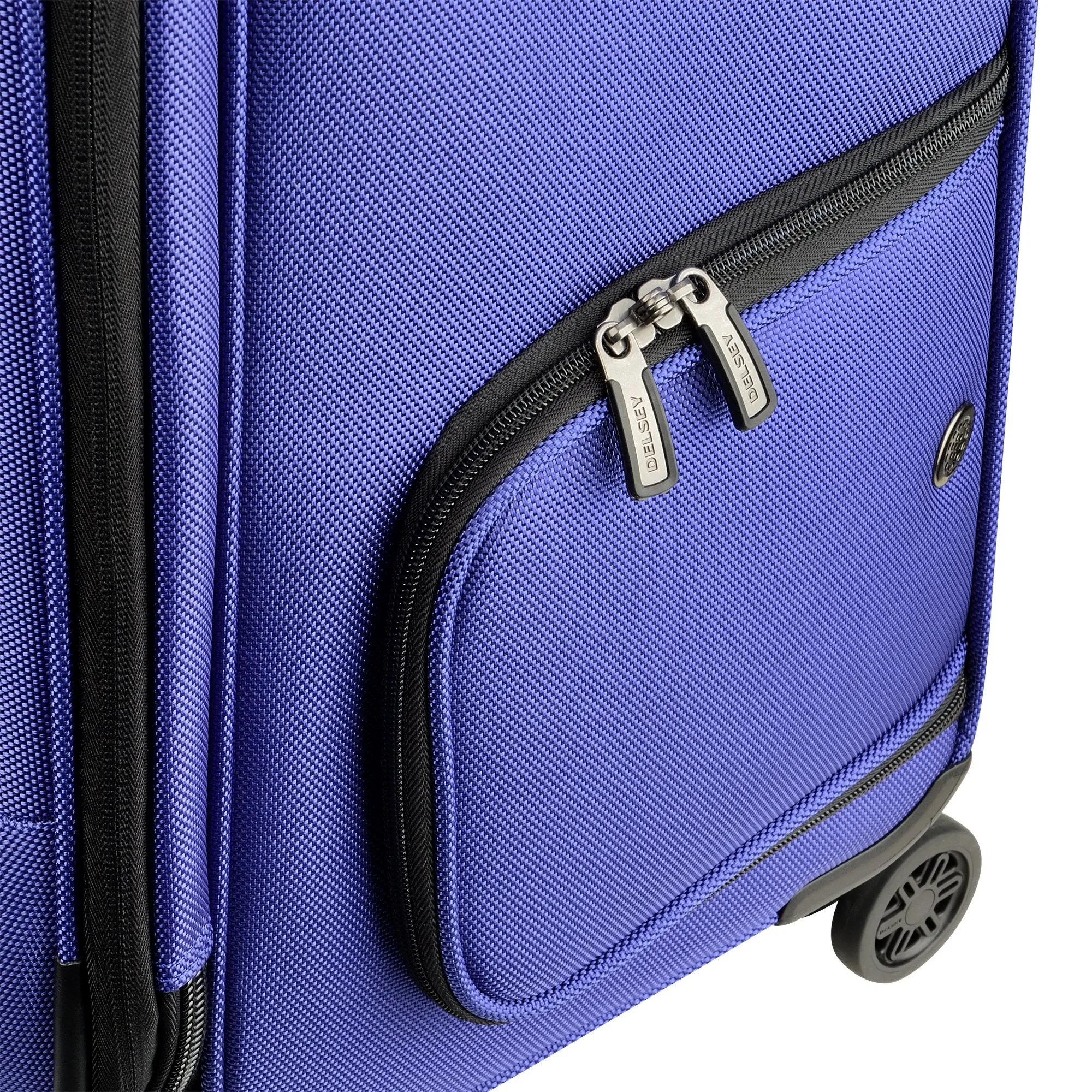 DELSEY Paris Cruise Softside 21" 4-Wheel Carry-On Luggage
