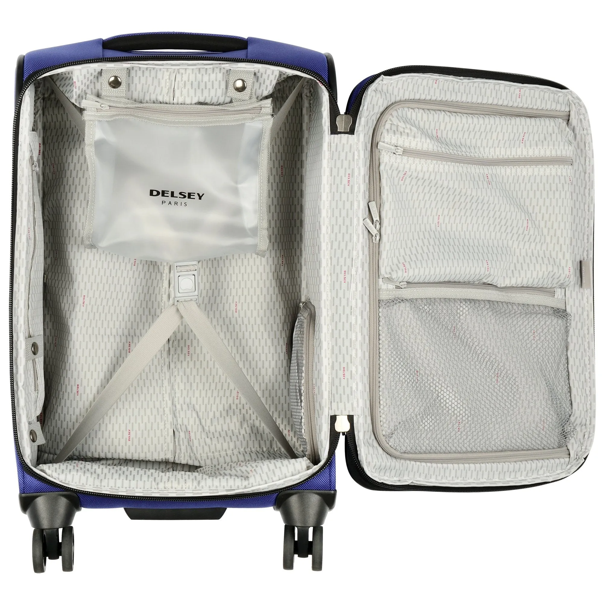 DELSEY Paris Cruise Softside 21" 4-Wheel Carry-On Luggage