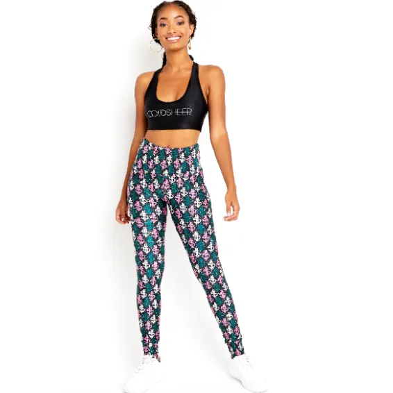 Dollar Sign 7/8 Crop Leggings