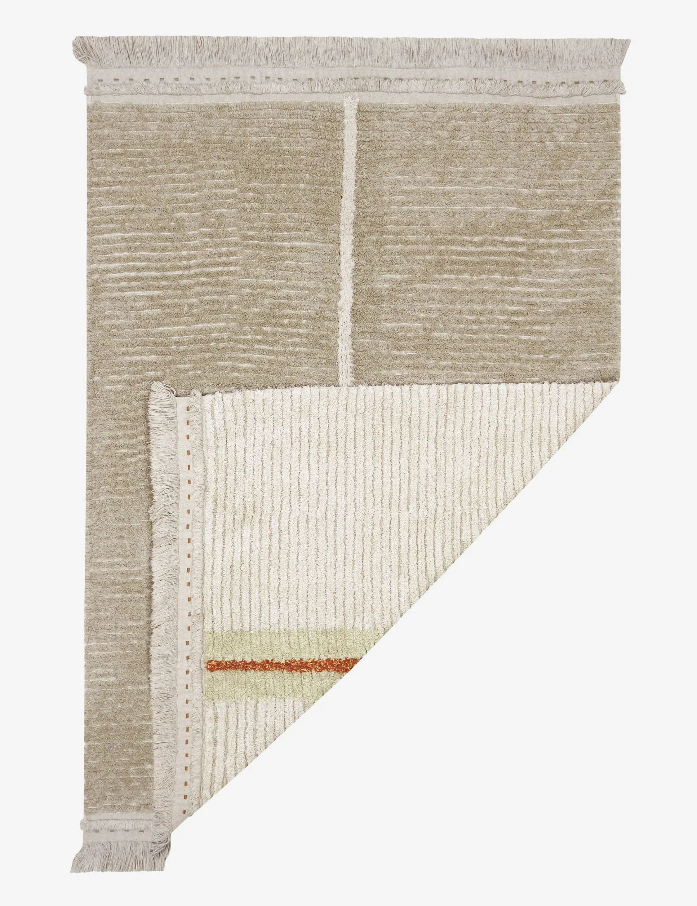 Duetto Reversible Washable Rug by Lorena Canals