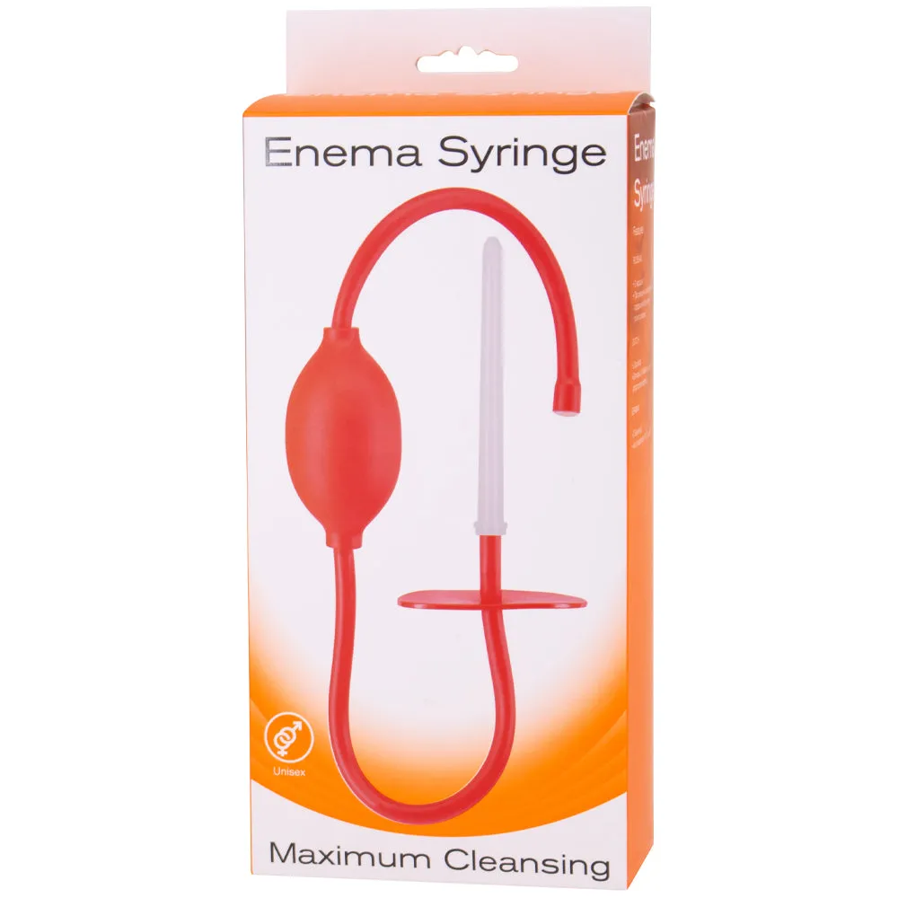 Enema Syringe With Anal & Vaginal Nozzles