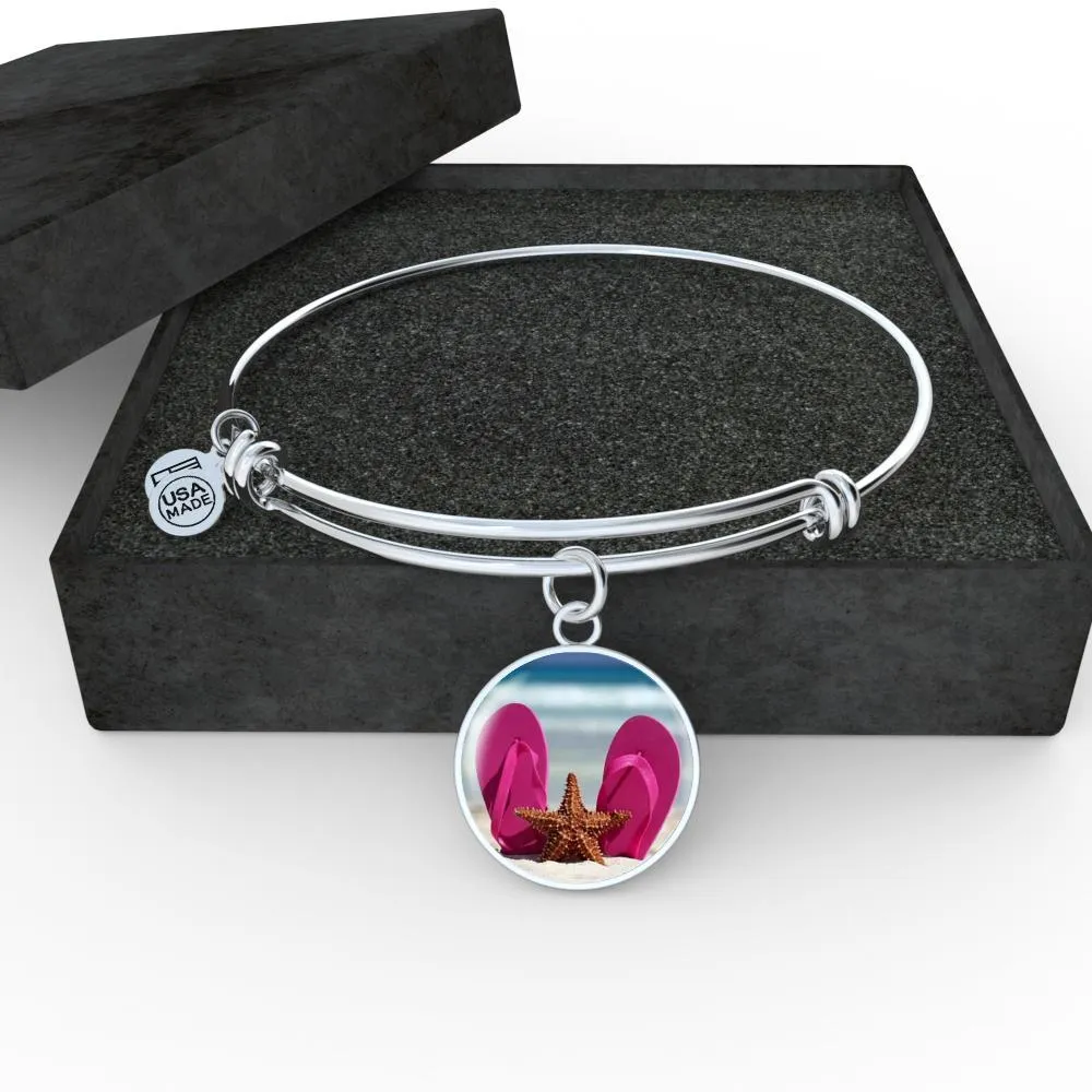 Flip Flops & Starfish Necklace