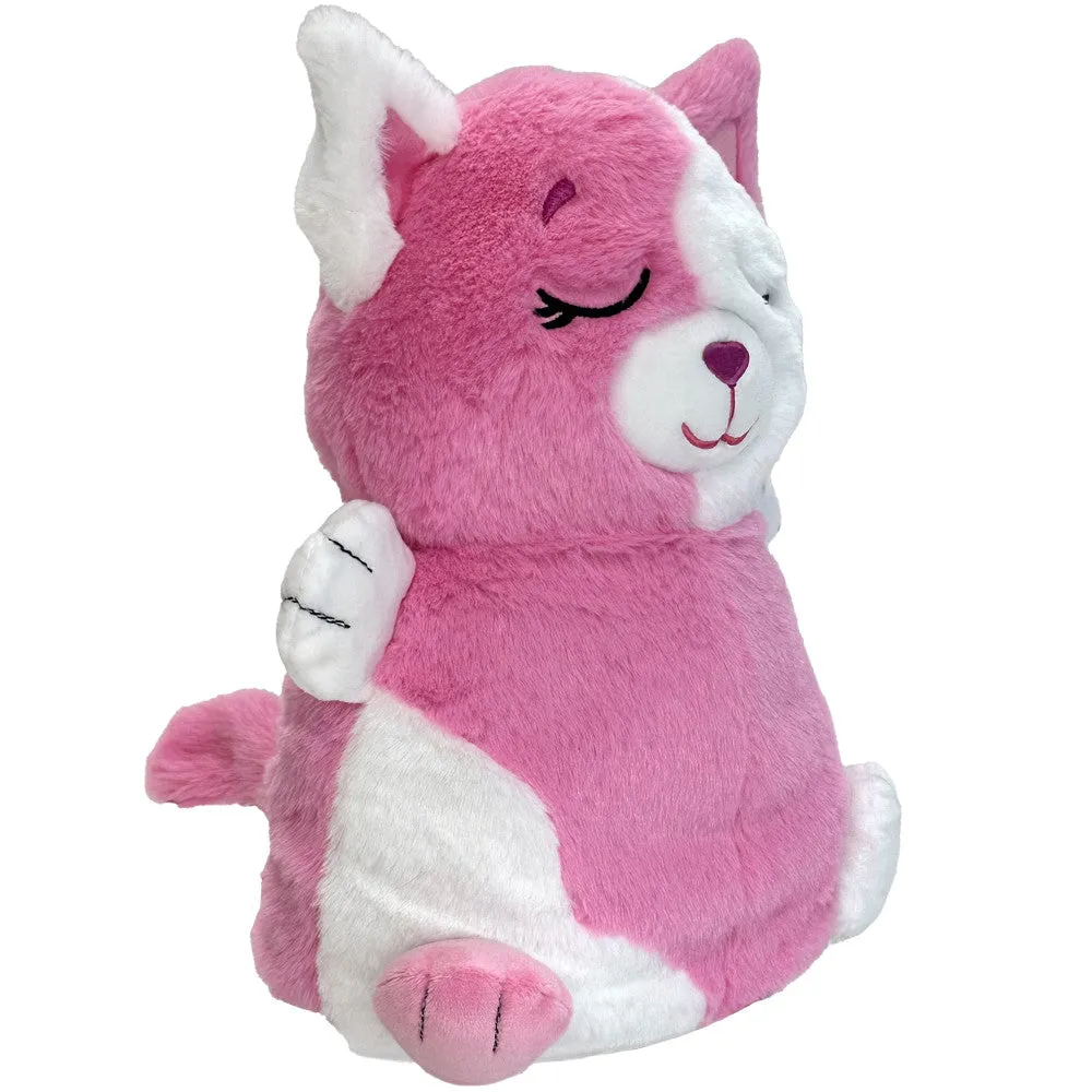 FlipaZoo 2-in-1 Plush - Pink Cat to Rainbow Unicorn - Transforming Stuffed Animal
