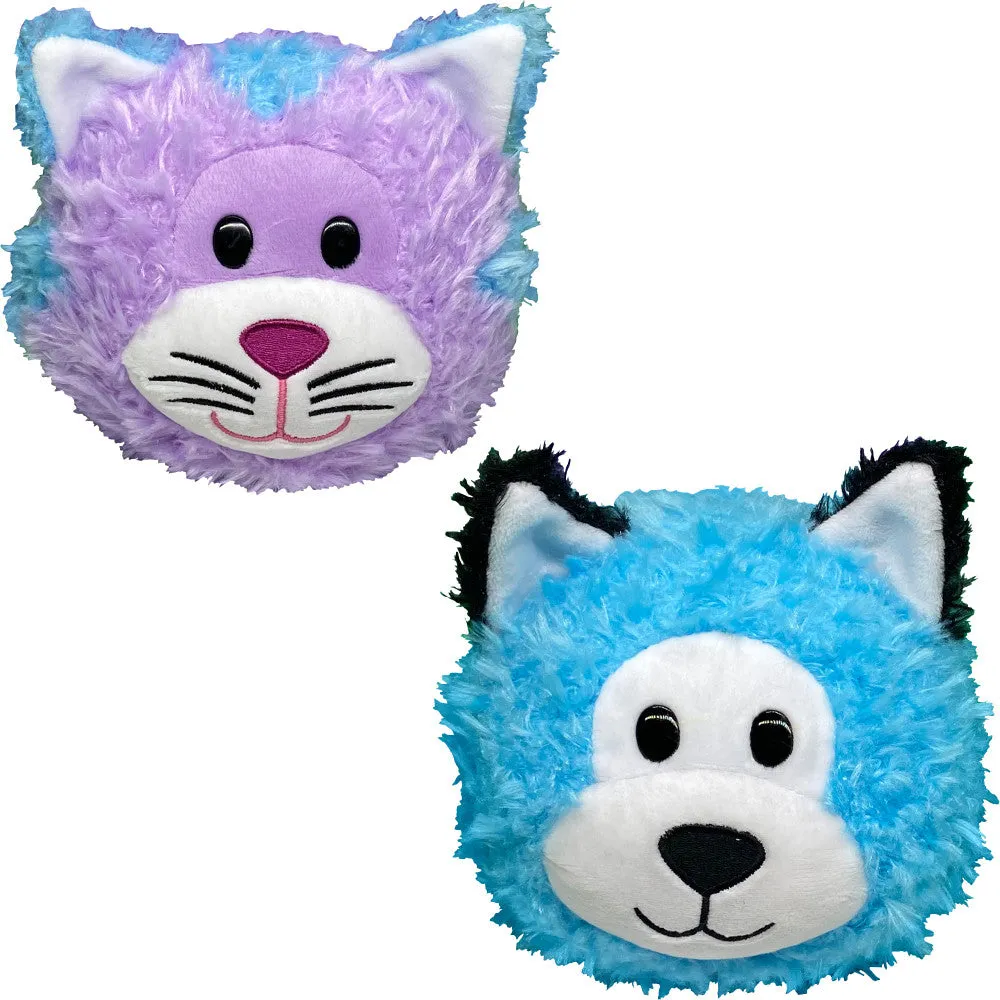 FlipaZoo Magic Tails 2-in-1 Plush - Transforming Purple Cat to Blue Husky