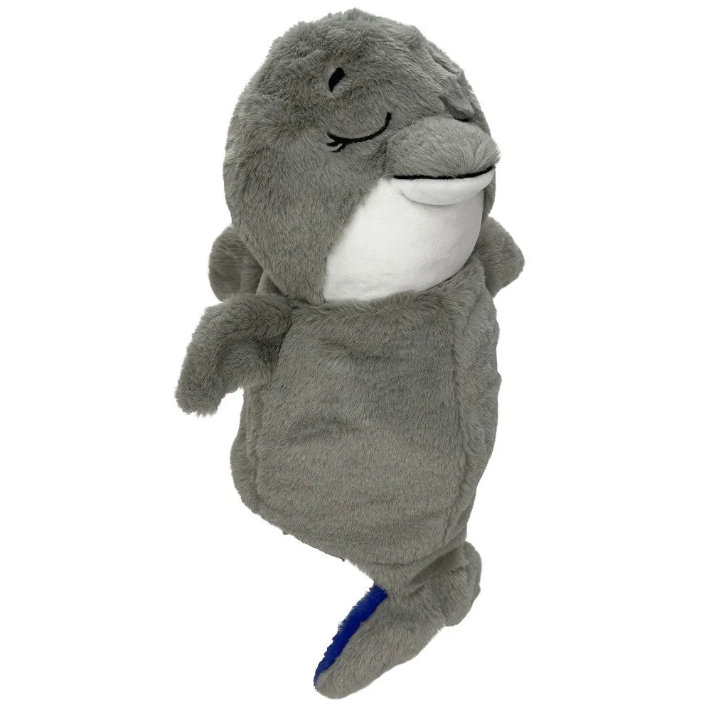 FlipaZoo Upside Down Inside Out 2-in-1 Plush - Shark to Dolphin Transformation