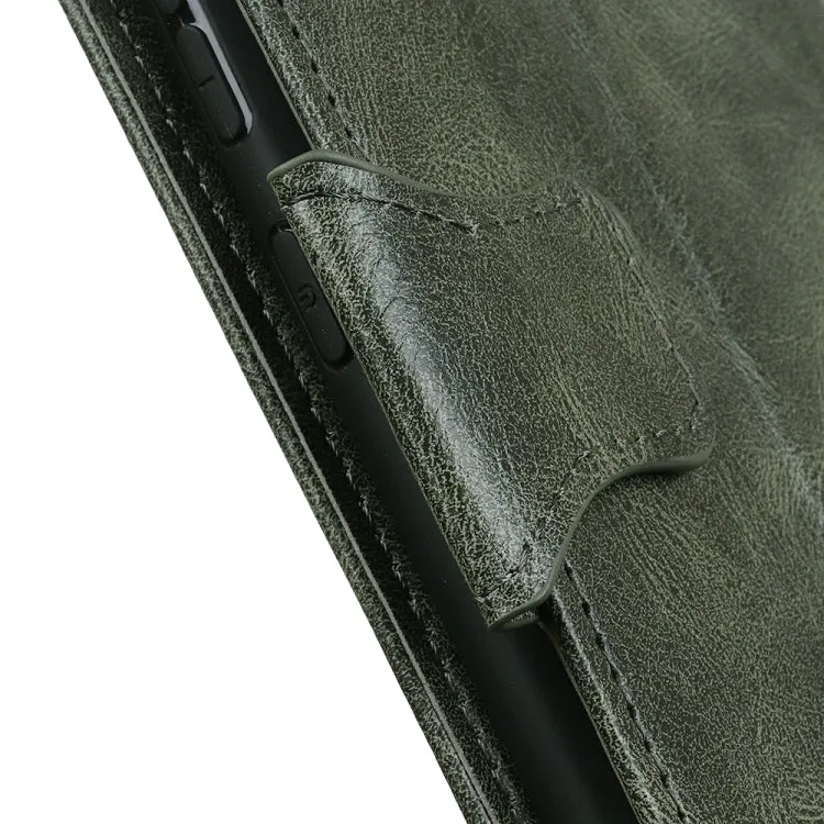 For Samsung Galaxy S22 5G Mirren Crazy Horse Texture Horizontal Flip Leather Case with Holder