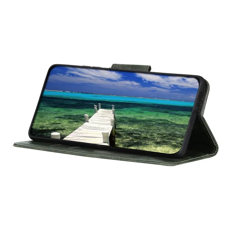 For Samsung Galaxy S22 5G Mirren Crazy Horse Texture Horizontal Flip Leather Case with Holder
