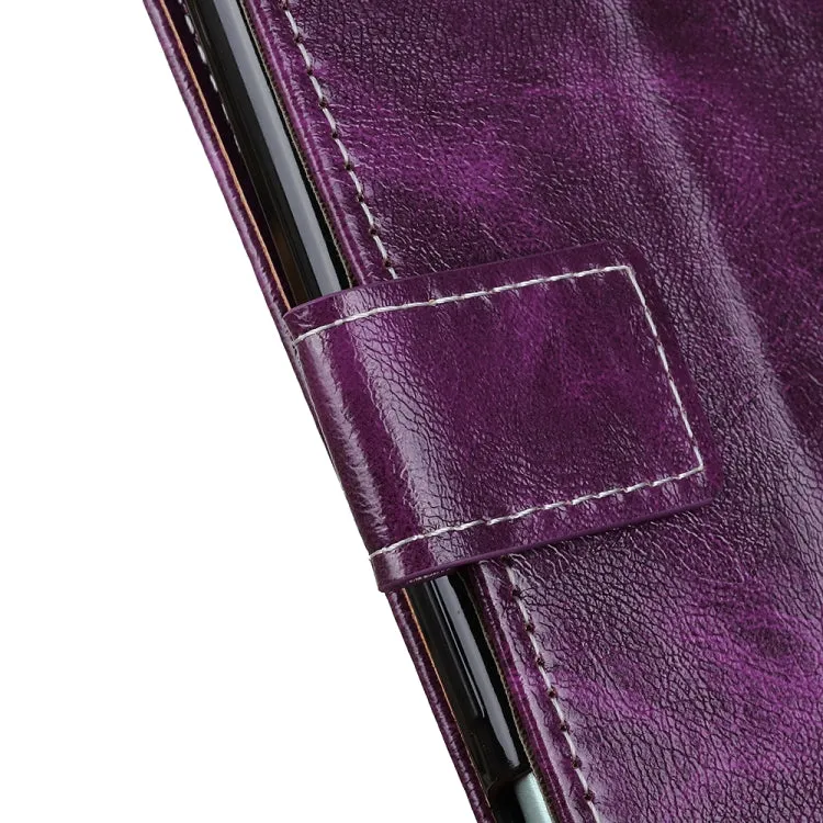 For Samsung Galaxy S22 5G Retro Crazy Horse Texture Horizontal Flip Leather Case with Holder