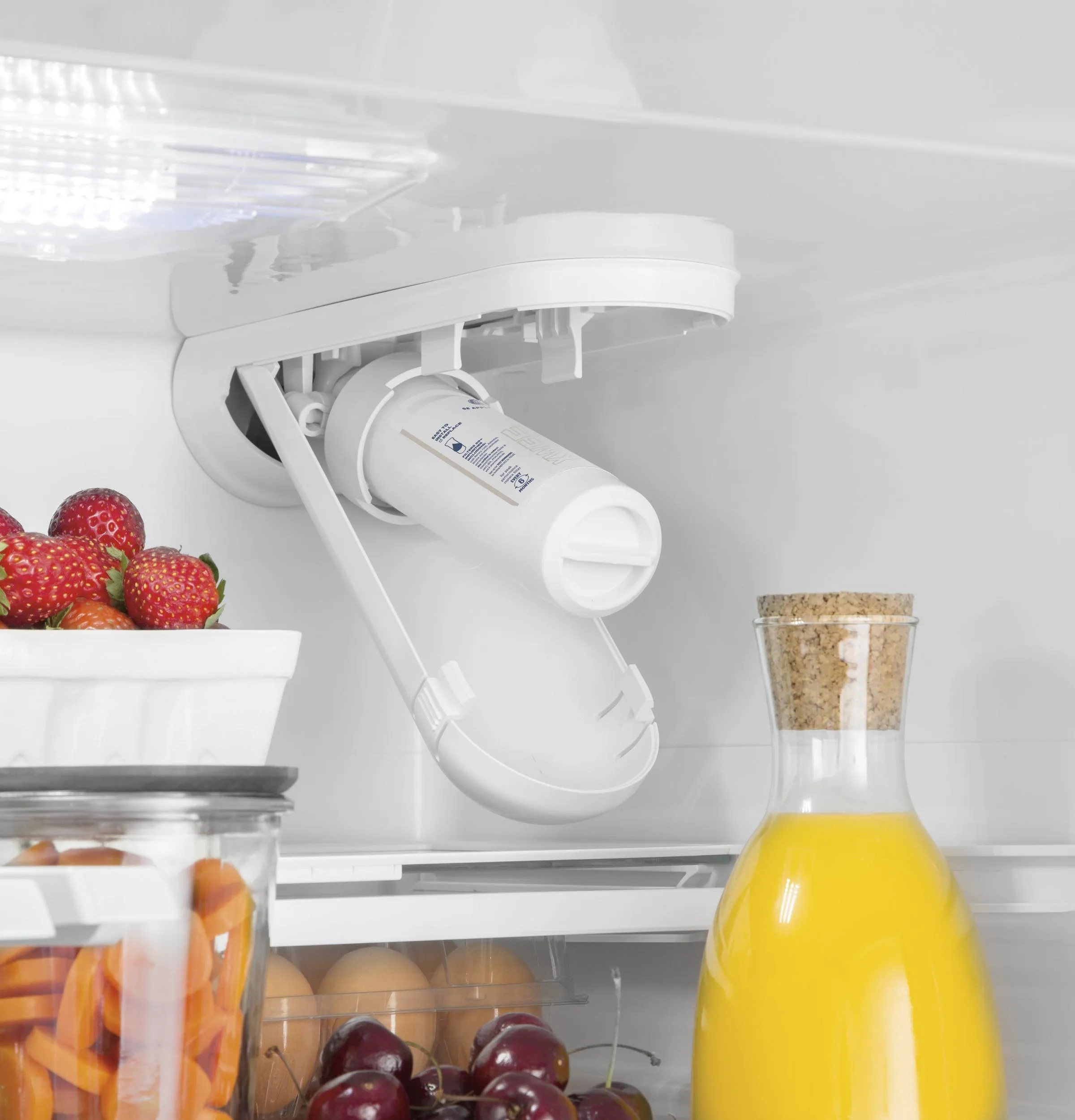 Ge Appliances GWE22JYMFS Ge® Energy Star® 21.9 Cu. Ft. Fingerprint Resistant Counter-Depth French-Door Refrigerator