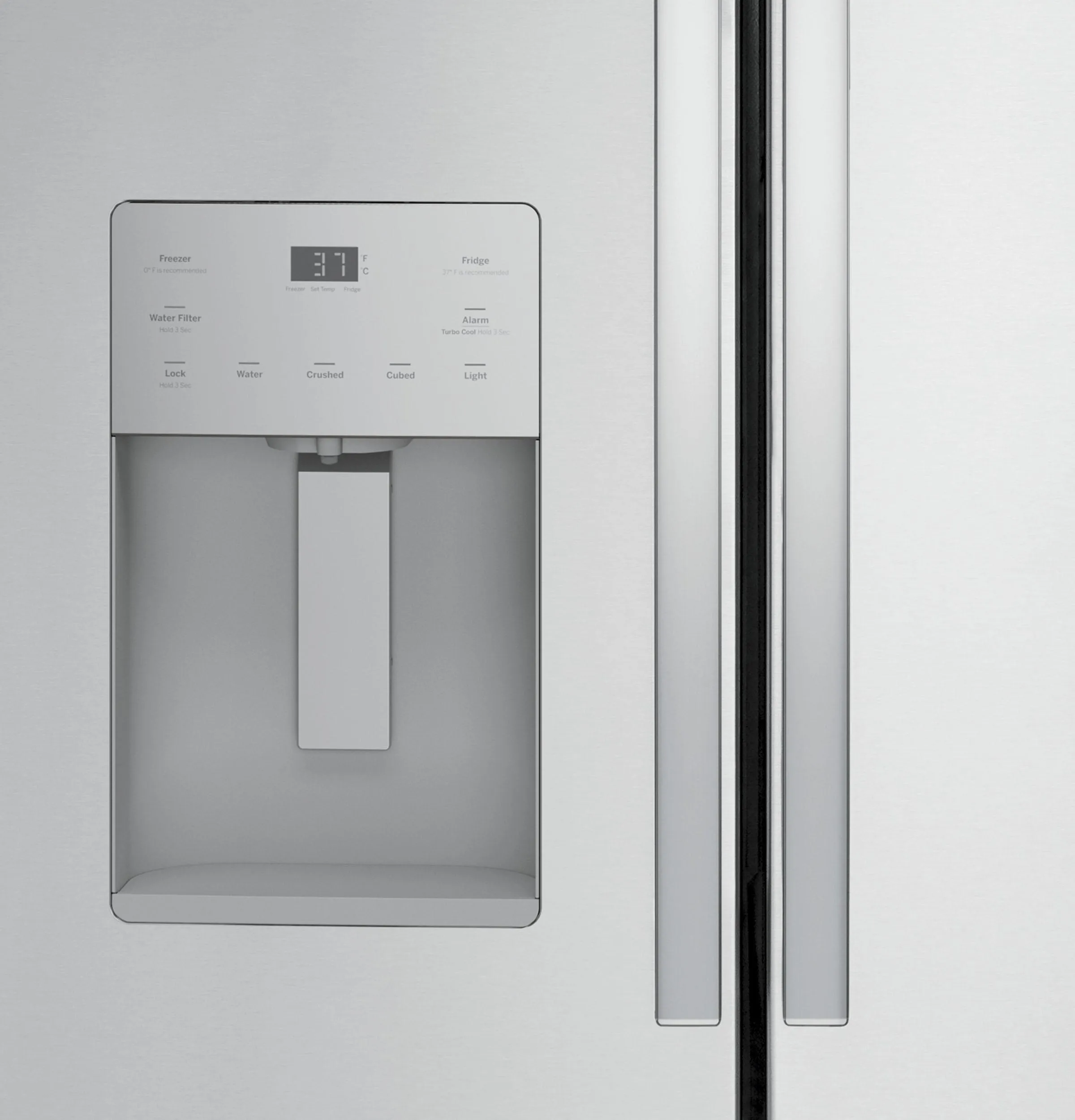 Ge Appliances GYE21JYMFS Ge® Energy Star® 20.6 Cu. Ft. Fingerprint Resistant Counter-Depth French-Door Refrigerator