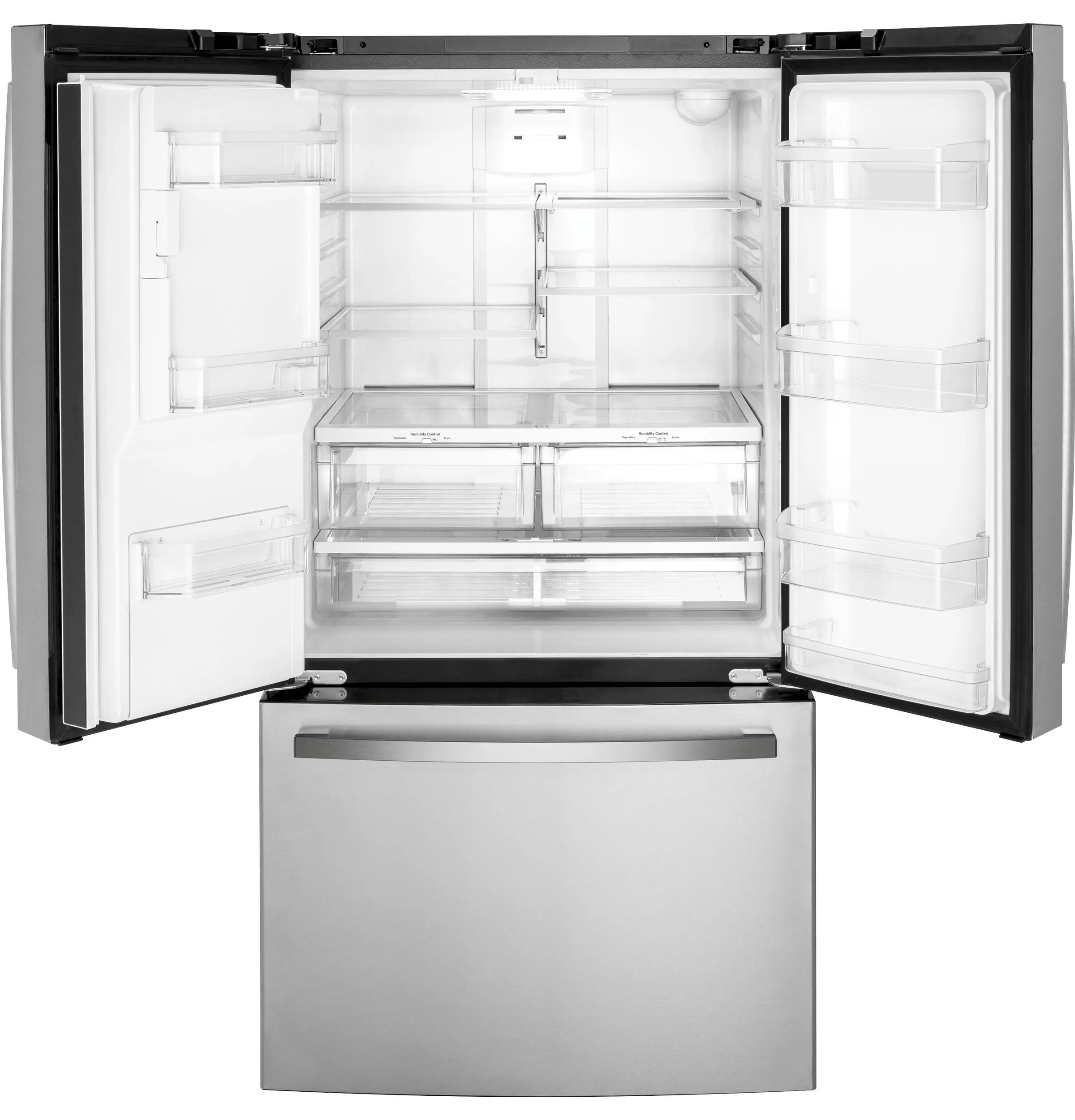 Ge Appliances GYE21JYMFS Ge® Energy Star® 20.6 Cu. Ft. Fingerprint Resistant Counter-Depth French-Door Refrigerator