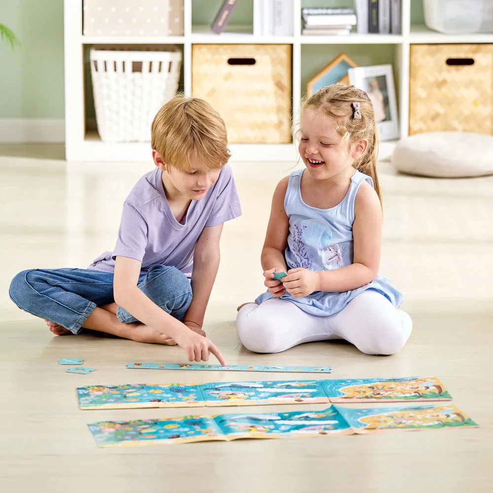 Hape Ocean Friends 3-Pack Jigsaw Puzzle - 48 pc Each