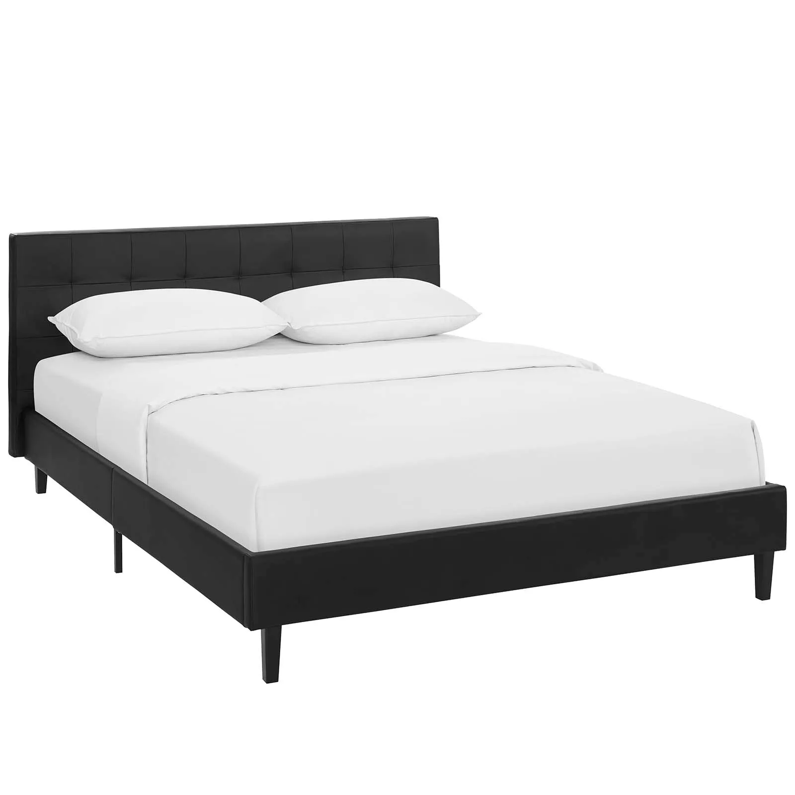 Linnea Faux Leather Bed by Modway