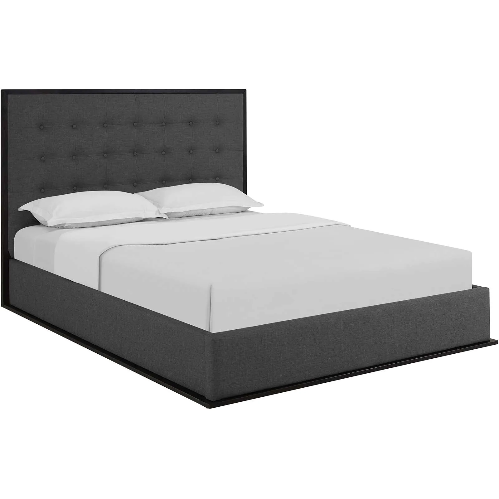 Madeline Upholstered Fabric Bed Frame by Modway