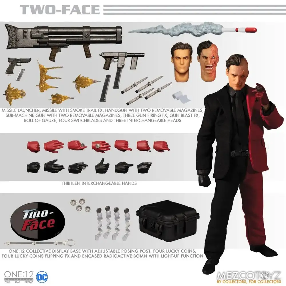 Mezco Toyz ONE:12 Collective Two Face Action Figure