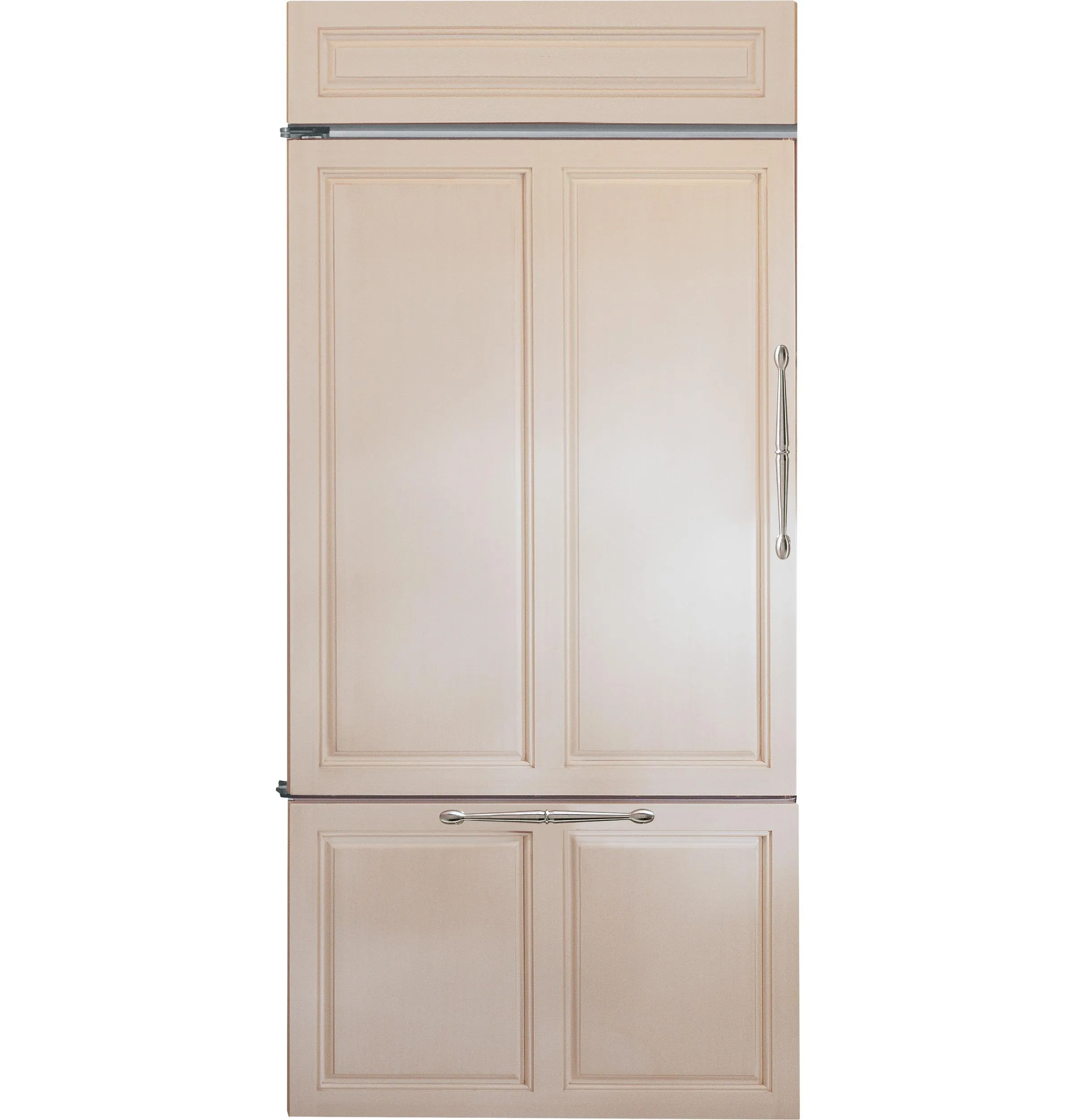 Monogram ZIC360NVLH Monogram 36" Panel-Ready Built-In Bottom-Freezer Refrigerator - Left Hinge