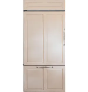 Monogram ZIC360NVLH Monogram 36" Panel-Ready Built-In Bottom-Freezer Refrigerator - Left Hinge