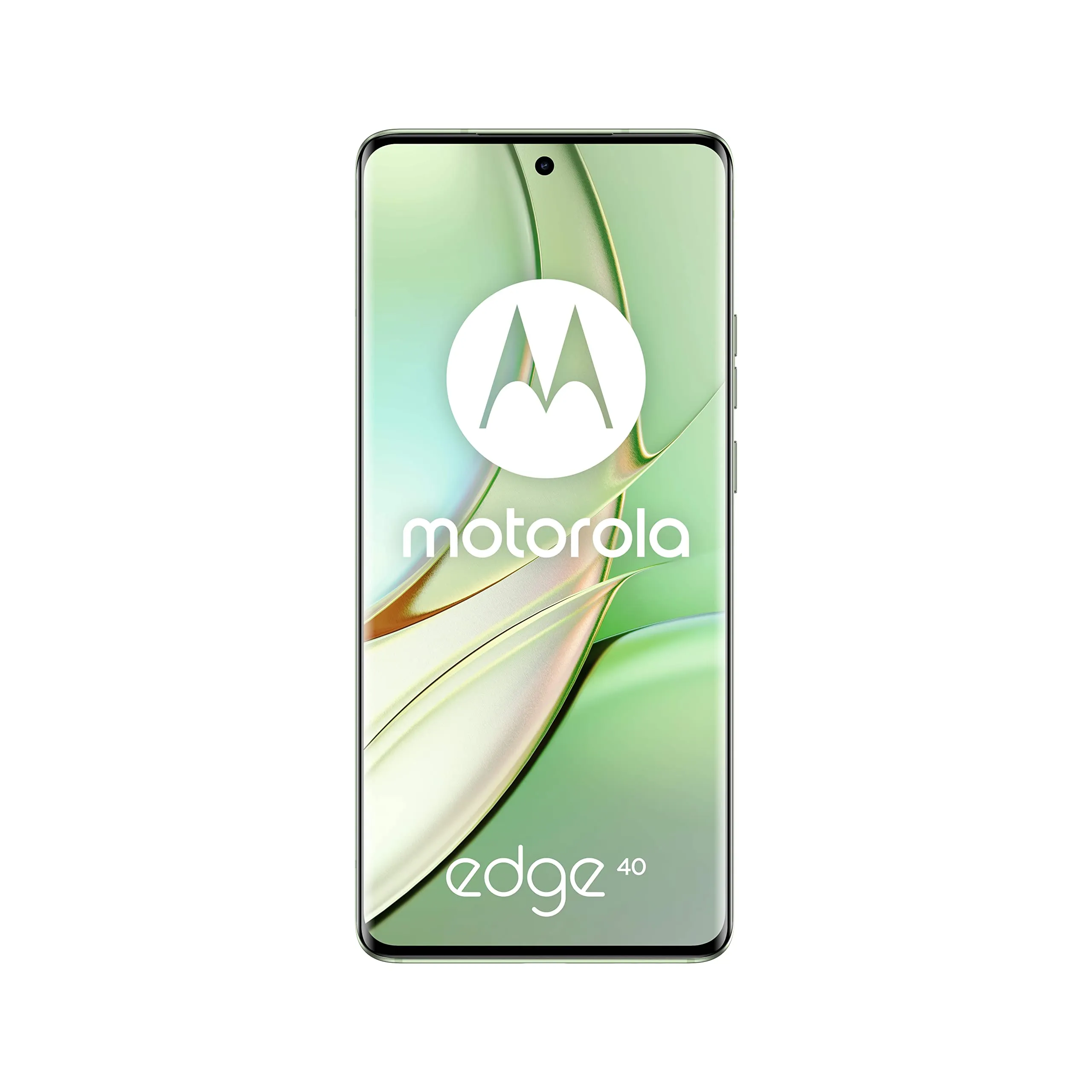 Motorola Edge 40 5G (Nebula Green) Dual-SIM (Nano, eSIM) 256GB Storage   8GB RAM GSM Unlocked Android Smartphone - International Version