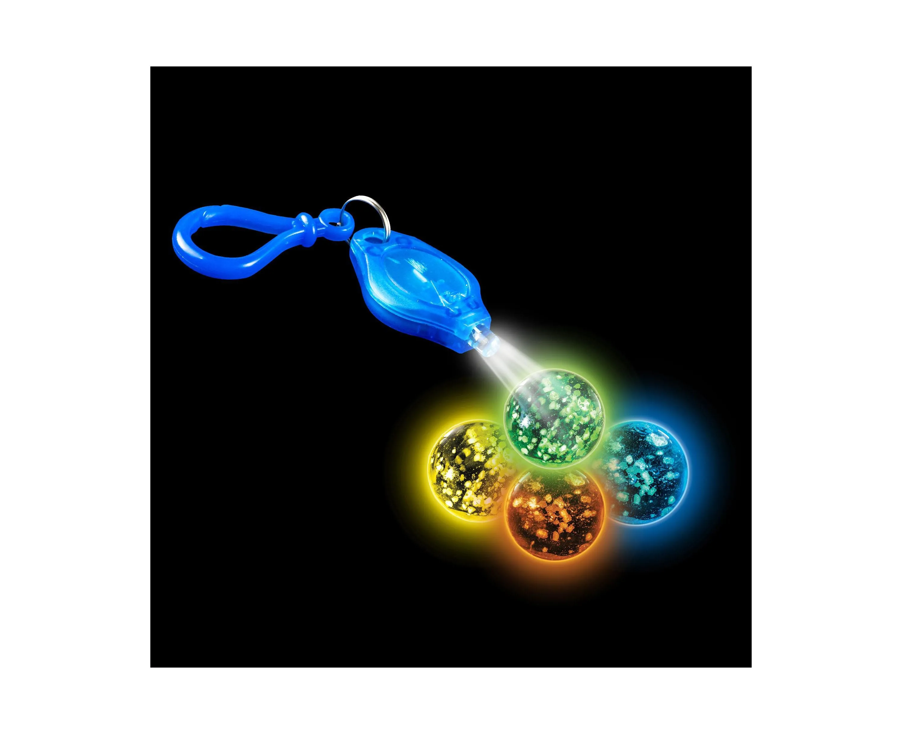 National Geographic Glow-in-the-Dark Marble Run Construction Set - 50 Pieces