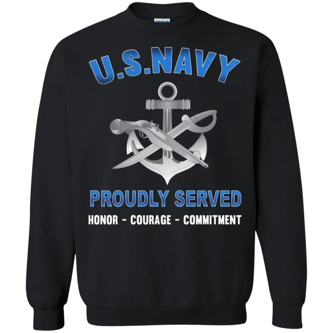 Navy Special Warfare Boat Operator Navy SB - Proudly Served T-Shirt For Men On Front