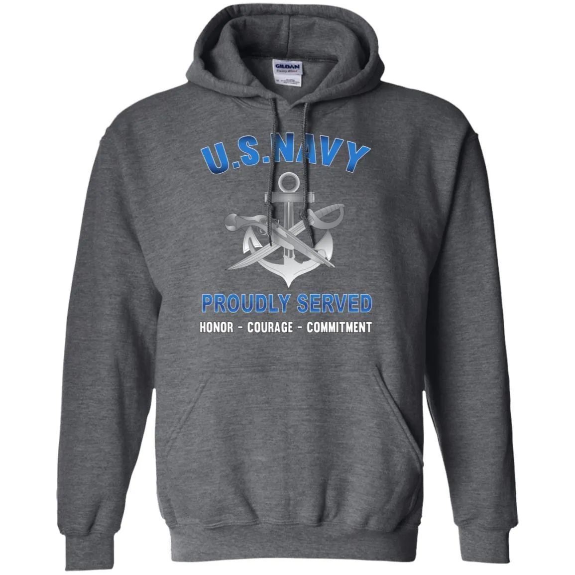 Navy Special Warfare Boat Operator Navy SB - Proudly Served T-Shirt For Men On Front