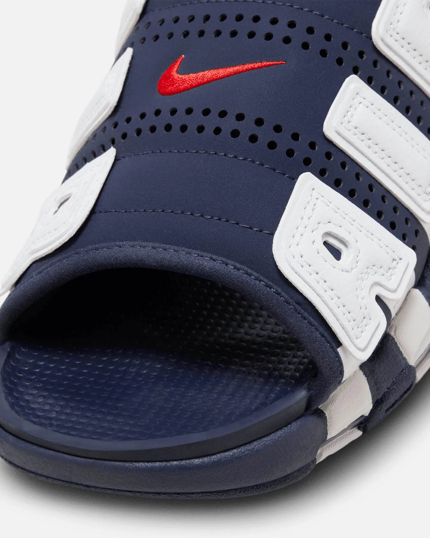 Nike Air More Uptempo Slides Midnight Navy