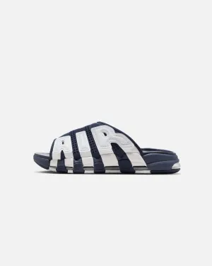 Nike Air More Uptempo Slides Midnight Navy